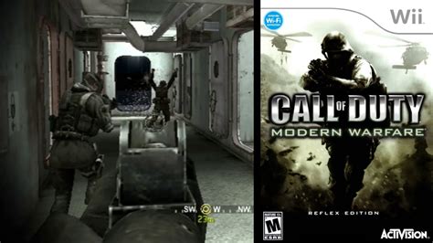 Call Of Duty Modern Warfare Reflex Edition Wii Gameplay Youtube