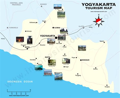 Yogyakarta Map Jogjakarta Map Peta Jogja Peta Yogya