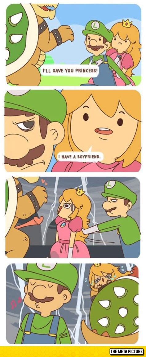 Luigi Doesnt Mess Around Mario Funny Mario Memes Mario Comics