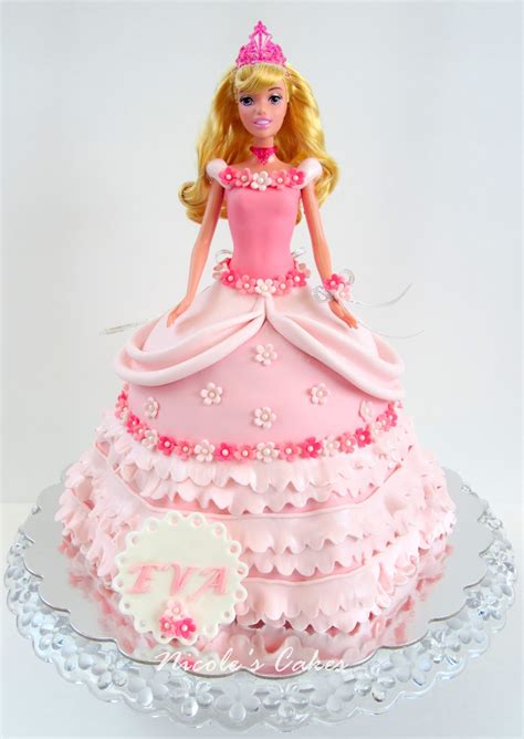On Birthday Cakes Gorgeous Princess Aurora Cake