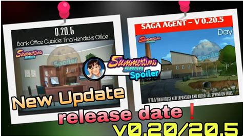 For me summertime saga mod apk is one of the best simulation game but the game is for adults only if you're below 18 then leave this post, this is summertime saga apk is a kind of novel type game where you will be playing the role of a young boy. Summmertime Saga 0.20.5 New Update 🔥 Release Date 😱 - YouTube