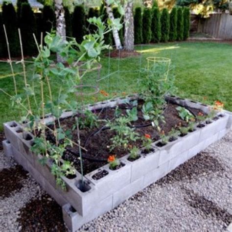 Build your own raised garden bed cheap. Cinder Block Raised Garden Bed. Build your own raised ...