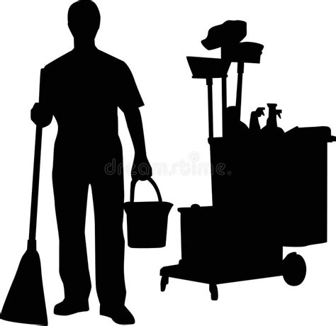 Man Cleaning Worker Icon Element Of Workers Icon Premium Quality