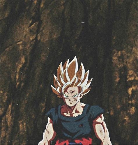 Super Saiyajin 2 Goku By Dragonballaesthetics On Instagram Dragon