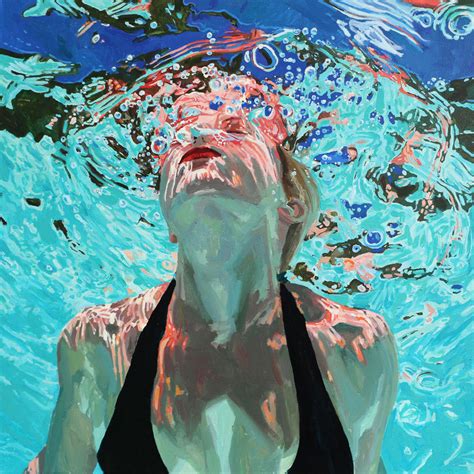 Samantha French Underwater Swimmers Art Magazine Art Market