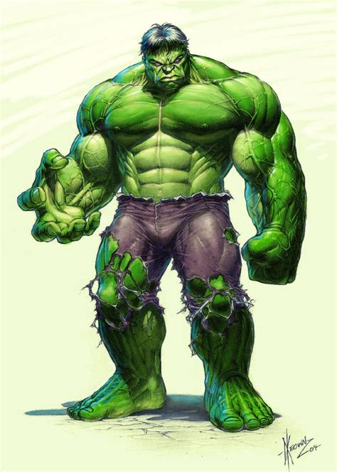 Hulk Para Imprimir A Color