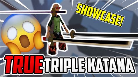 True Triple Katana In Blox Piece Youtube