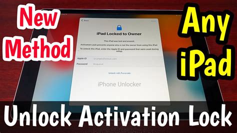 Unlock IPad ICloud Lock Remove Lock To Owner Unlock IPad Activation Lock Remove IPad ICloud