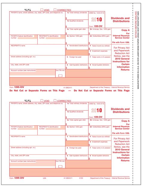 1099 Format 1099 Forms 1099 Tax Forms Print Forms