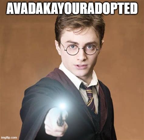 harry potter casting a spell imgflip