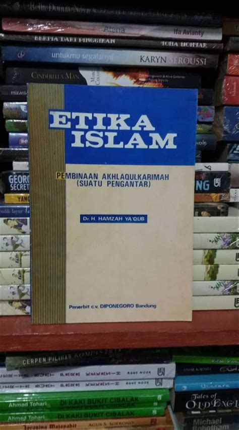 Untuk pemesanan lebih cepat silahkan hubungi : Jual Buku Etika Islam Pembinaan Akhlakqulkarimah (suatu ...