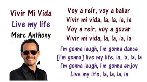 Marc Anthony Vivir Mi Vida Original Song