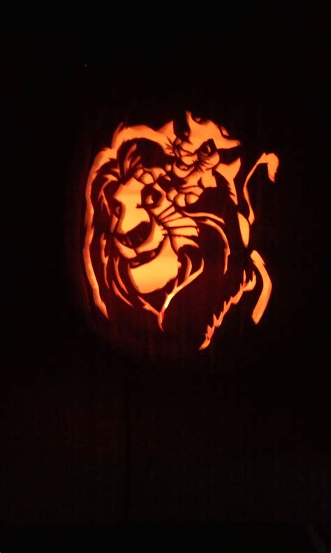4000 Lion King Pumpkin Halloween Pumpkin Carving Stencils