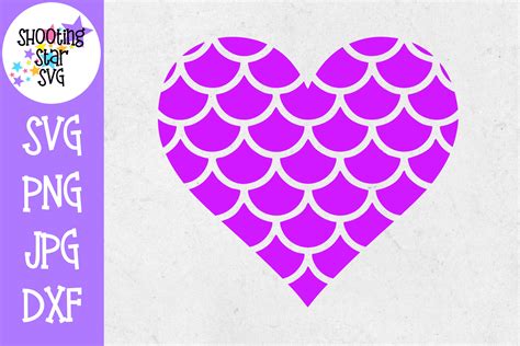 Free 236 Mermaid Heart Svg Free SVG PNG EPS DXF File
