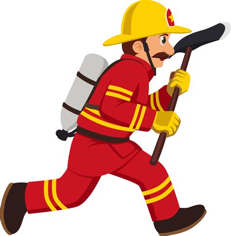 Firefighter Cartoon Png
