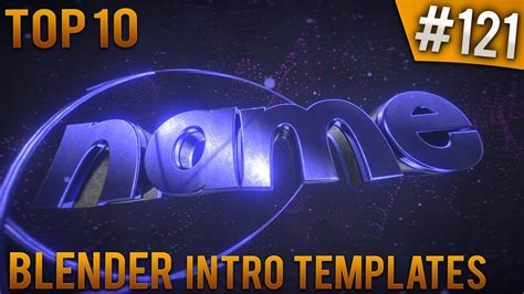 Top 10 Blender Intro Templates 121 Free Download Youtube