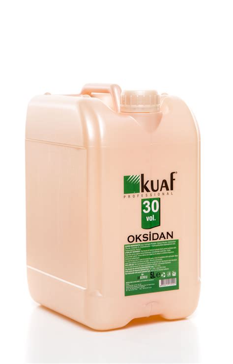 KUAF OKSİDAN 30 Vol - 5Lt Kuaf oksidan yoğun krem formülü ile uygulama