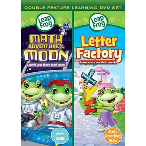Leapfrog Math Adventure To The Moon Letter Factory Dvd Walmart