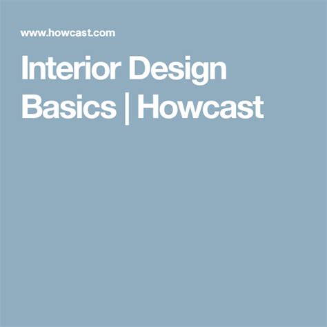 Interior Design Basics Howcast Interior Design Basics Interior
