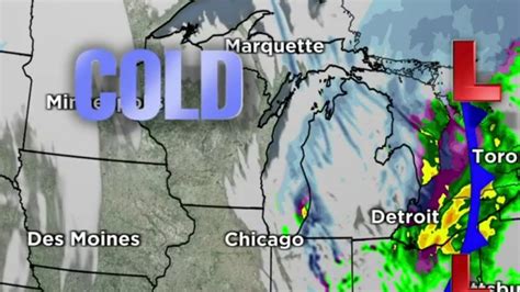 Metro Detroit Weather Forecast For Nov 25 2021 6 Pm Update Youtube