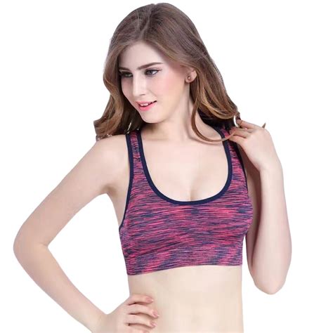buy sexy summer women crop top cropped padded bra tank tops vest fitness