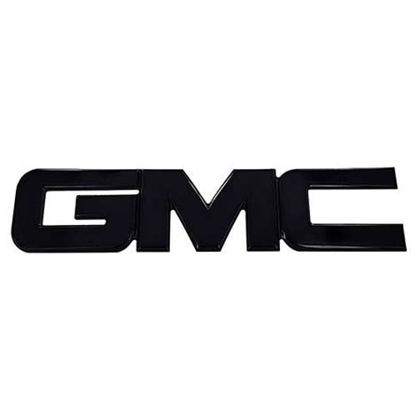 2007 2014 Gmc Sierra Emblem Black Front All Sales 96501k