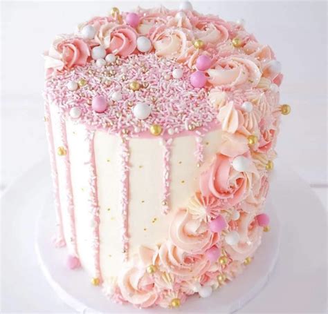 Pin By Lina Patel On Pretty Good Looking Cakes Girly Birthday Cakes