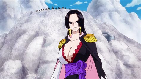 Boa Hancock One Piece Episode 896 By Berg Anime On Deviantart Purple Swimsuit One Piece