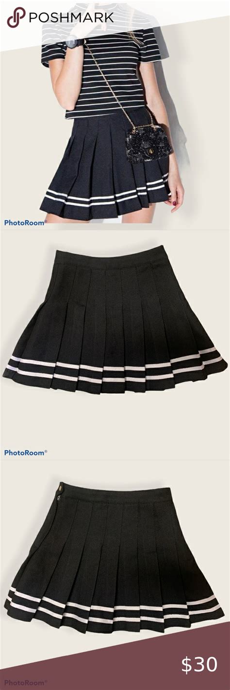 2000s Aesthetic Preppy High Waisted Handm Skirt Skirts Mini Skirts