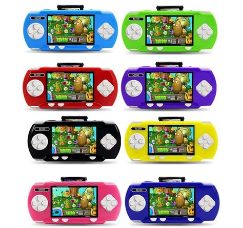 New 8colors 32lcd Screen Pvp Portable Game Player 8 Bit Handheld
