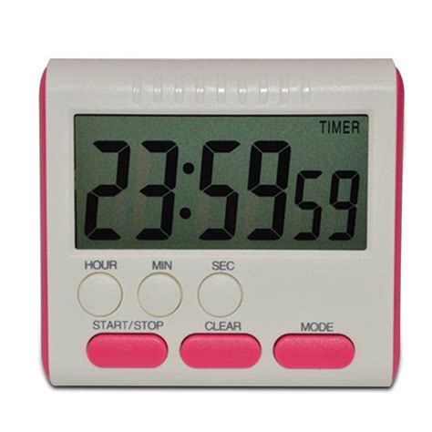 Magnetic Digital Time Large Lcd Digital Kitchen Timer Alarm Count Up