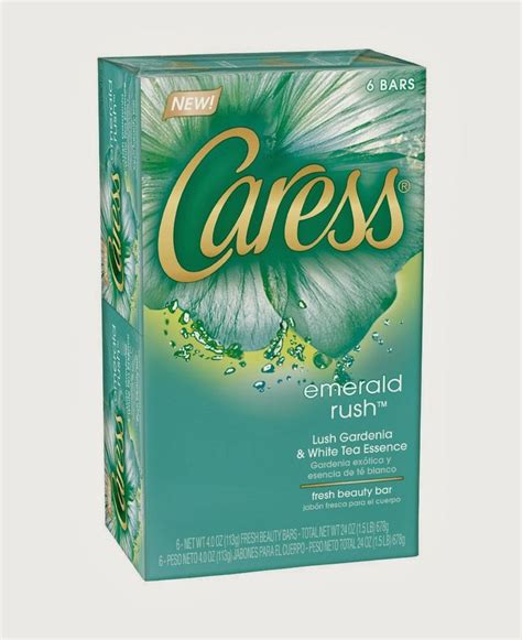 Review Caress Bar Soap Emerald Rush Beauty Bar Bath And Body
