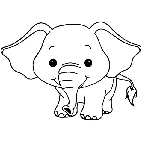 Mewarnai Gambar Gajah