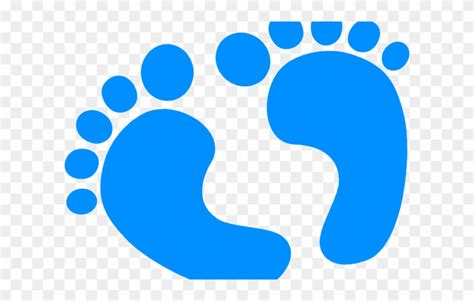 Footprints Clipart Baby Boy Footprints Baby Boy Transparent Free For