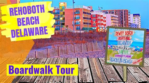 Rehoboth Beach Delaware Boardwalk Virtual Tour Best Things To See And