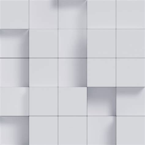 Free Photo White Cubes 3d Background