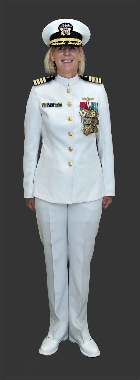 Female Officer Full Dress White