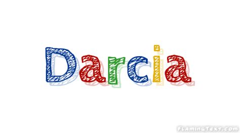 Darcia Logo Free Name Design Tool From Flaming Text