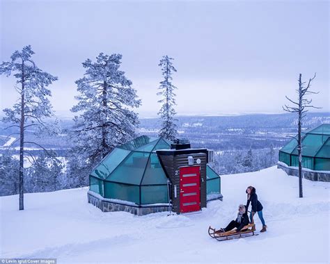 Laplands Igloos Let Guests Star Gaze From Their Beds Daily Mail Online