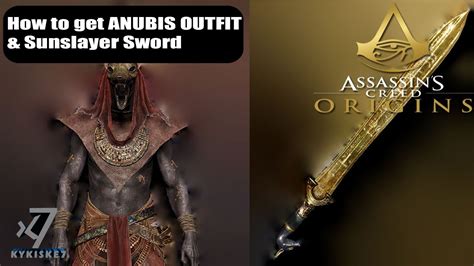 Assassins Creed Origins How To Get Anubis Outfit Showcase