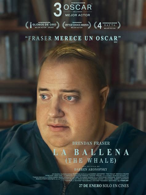 Anuncio De La Ballena The Whale En Blu Ray El Regreso De Brendan Fraser