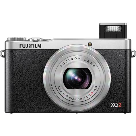 Fujifilm Xq2 Digital Camera Silver 16454942 Bandh Photo Video