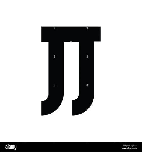 Initial Letter Jj Logo Or J Logo Vector Design Template Stock Vector