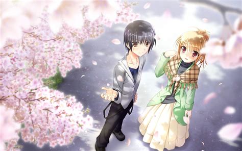 Cute Love Anime Wallpapers Wallpaper Cave