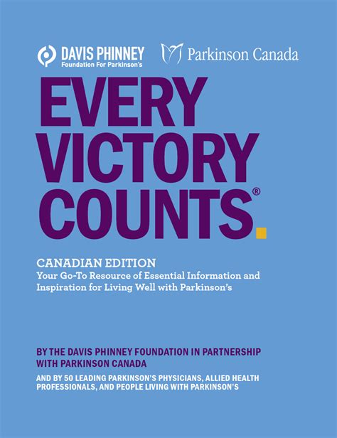 Every Victory Counts Canadian Edition Parkinson Canada