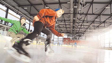 „volle Fahrt Voraus“ Für Eislauf Fans