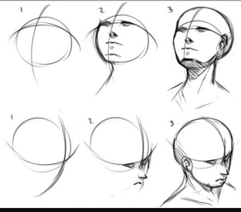Drawing Tips Drawing Head Angles Drawing Heads Drawings Art Reference