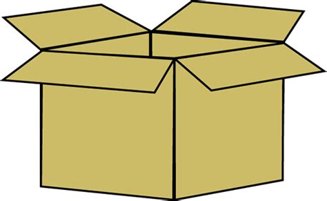 Cardboard Cliparts Free Images For Crafts And Packaging