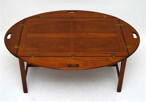 1930s chippendale mahogany butler coffee table with removable tray top madonaantiques 5 out of 5 stars (27) $ 950.00. Antique Georgian Style Mahogany Butler's Tray Coffee Table ...