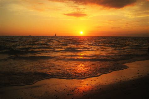 Kostenlose Foto Strand Meer Küste Wasser Natur Sand Ozean Horizont Himmel Sonne